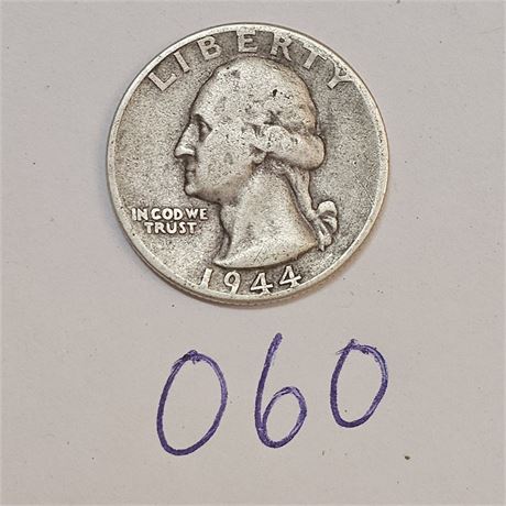 1944 Washington Quarter Silver