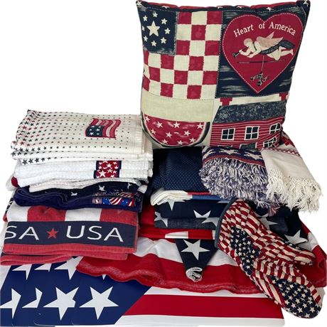 Fourth of July / Patriotic Linens