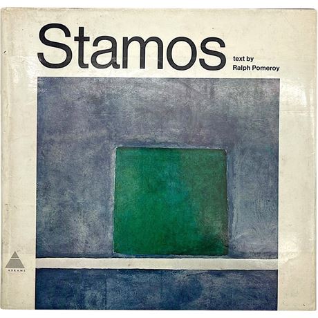 Coffee Table "Stamos" Artist Book - Text by Ralph Pomeroy