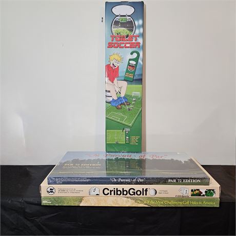 Various Golf Games, Mostly New