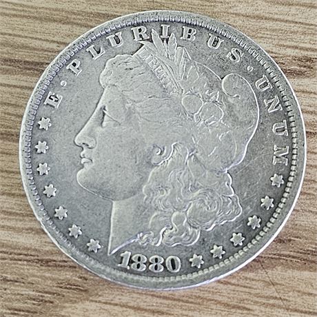 1880 Morgan Silver Dollar