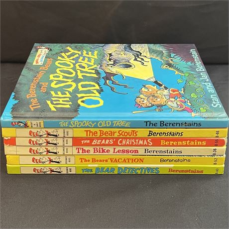 60's and 70's Dr. Seuss Berenstain Bears Collection - Lot of 6
