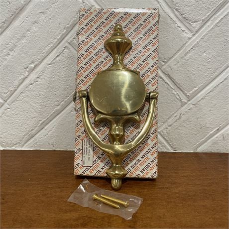 NIB Solid Brass Door Knocker