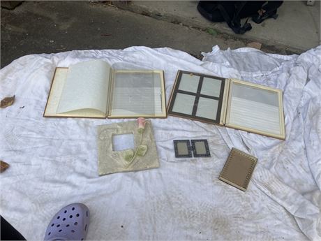 Assortment of photo albums