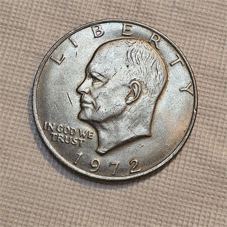 1972  Eisenhower Dollar Coin