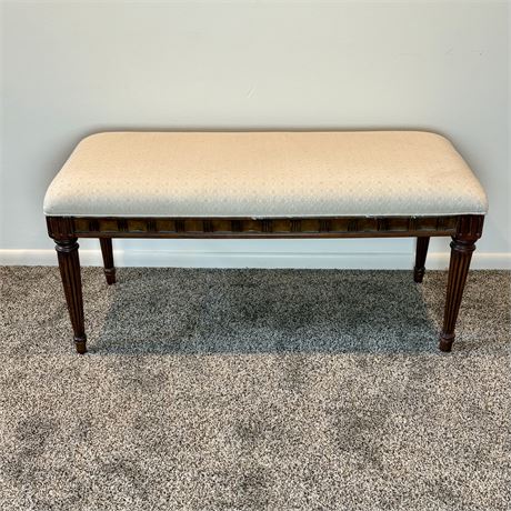 Upholstered Wood Bench