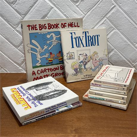 Collection of Vintage Cartoon Books