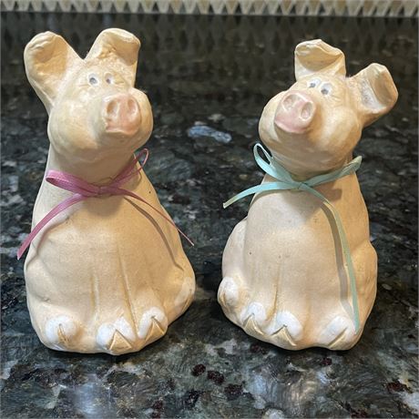Great Pig Salt and Pepper Shakers