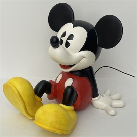 Enesco Disney Pie-Eyed Mickey Sitting 11" Figurine w/ Original Box