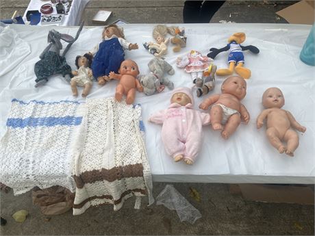 Vintage Porcelain Doll Collection
