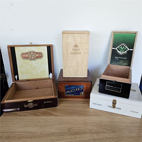 Cigar Boxes lot 2 of 2
