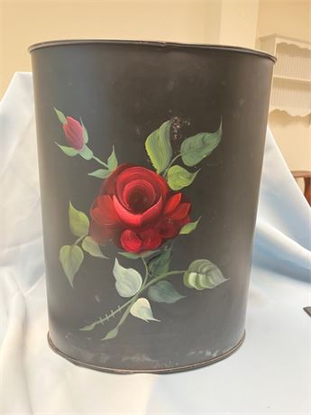 Vintage Decorative Waste Basket
