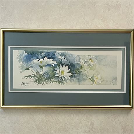 Mary Ann Boysen Watercolor Framed Art Piece