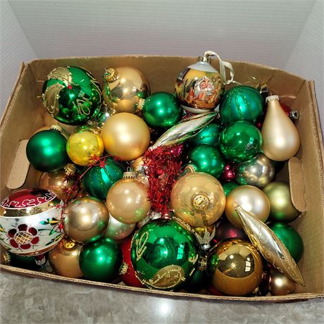 Glass Christmas Ornaments