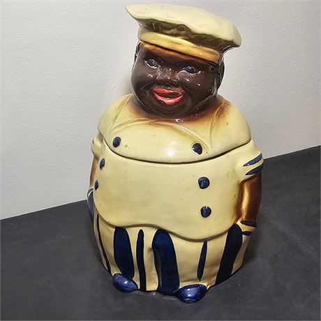 1930's-40's Vintage Americana "Pappy" Chef Cookie Jar