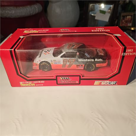 1993 edition of a Racing Champions 1:24 scale die-cast replica of Darrell Waltr