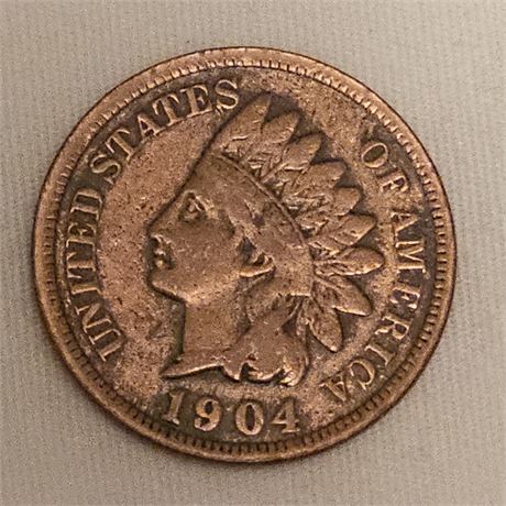 1904 Indian Head Cent