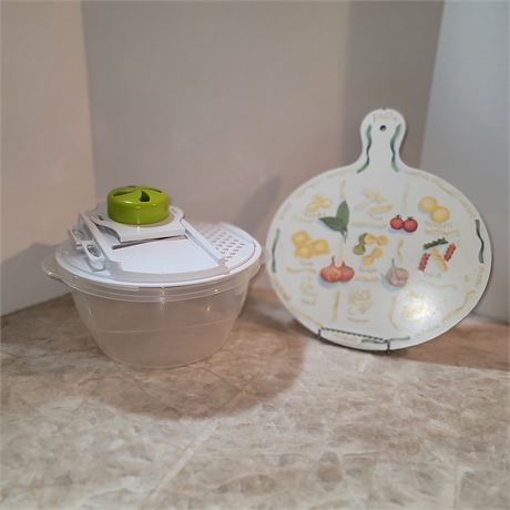 Mandolin and Wall Art Cutting Board