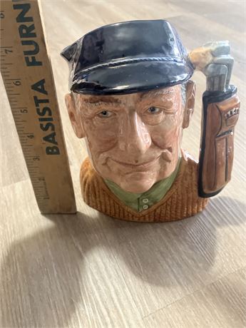 Royal Doulton "Golfer" Toby Jug.