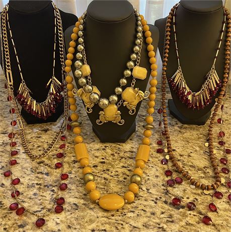 Talbots Beaded Statement Necklaces
