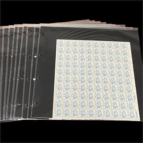 20 Full Pages of Collectible Stamps
