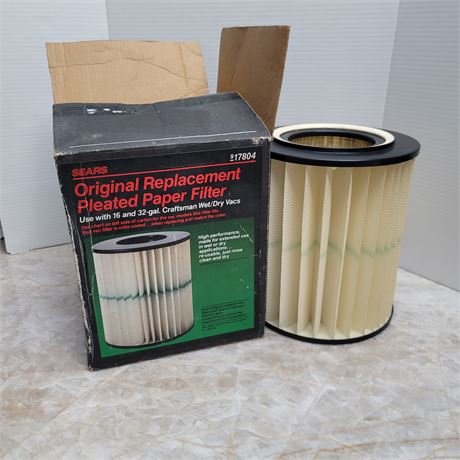 Wet and Dry Shop Vac Filter