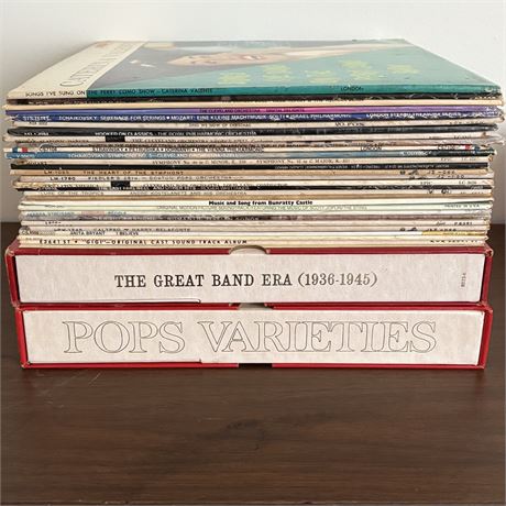 Vinyl Records Grouping