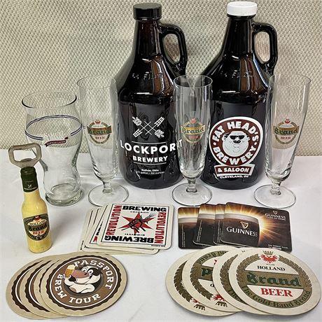 Advertising Barware Grouping