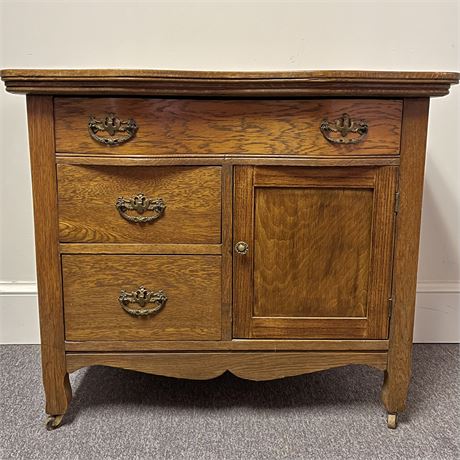 Antique Washstand on Casters