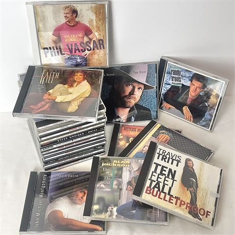 Great Quantity of Country CDs