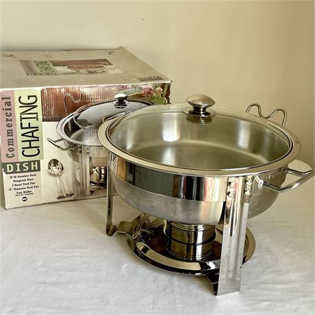 Stainless Steel Commercial Chafing Dish w/ Box