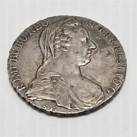 1780 Maria Theresia-Thaler Silver Coin