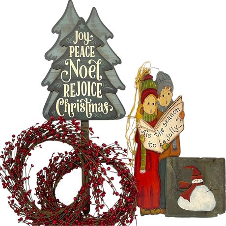 Rustic Style Christmas Decor