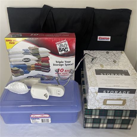 Costco Shopping Insulated bag with other Household Items