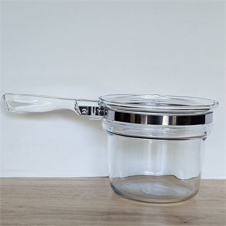 PYREX Flameware~Double Broiler Insert 1.5 Qt. #6283U