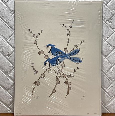 Moran Pencil Signed & Numbered 163/1500 "Blue Jays" Print