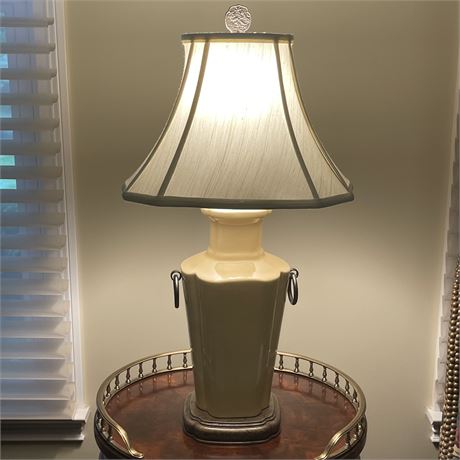 Pale Yellow Table Lamp
