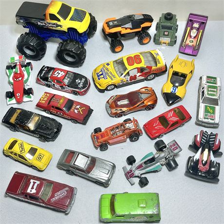 Lot of Miniature Collectable Car Models