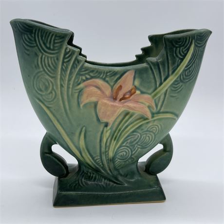 Vintage Roseville Pottery - Zephyr Lily