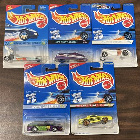 NIB 1994-1996 Collectable Mixed Series Die Cast Hot Wheels