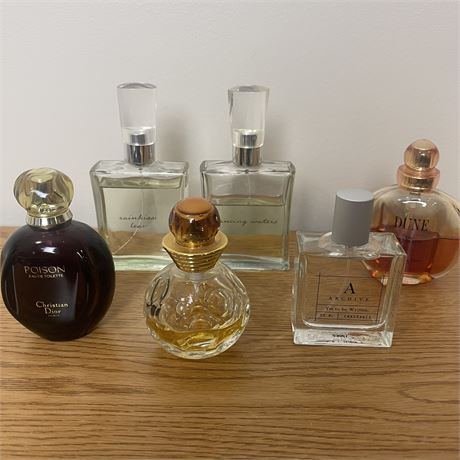 Array of Used Perfumes