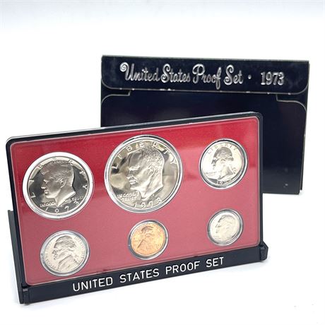 1973 United States S Proof Coin Set