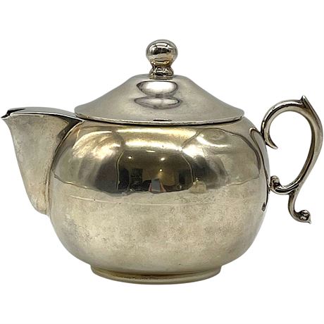 925 Sterling Silver Mexican Lidded Creamer Dish for Tea Service