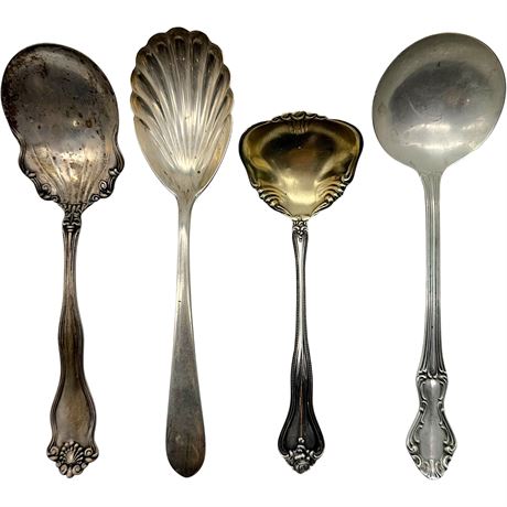 925 Sterling Silver Serving Spoons