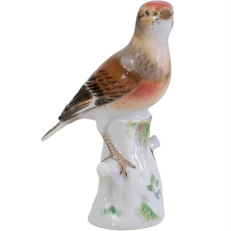 Meissen German Porcelain Bird Figurine