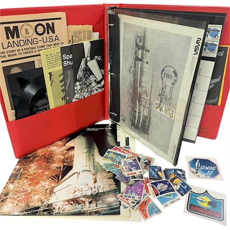 NASA Stamps, Booklets, Record and Other Collectables