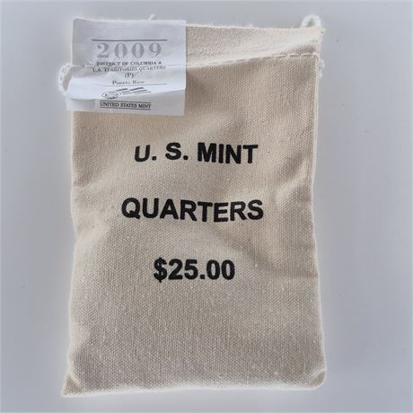 UNC 100ct Quarters Puerto Rico P Mint