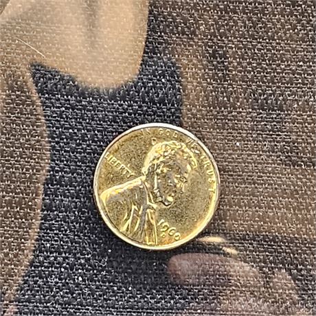 1960-D Rare, Off-Color Penny