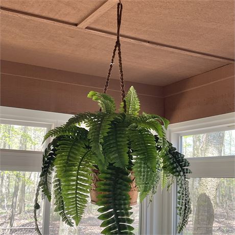 Nice Hanging Artificial Fern