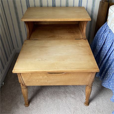 Side Table with Lift-Top Storage